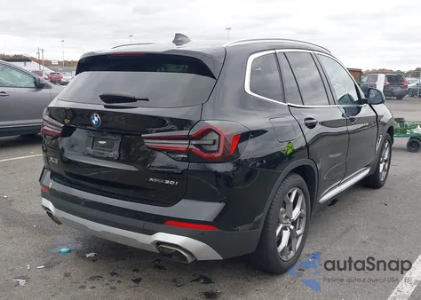 2022 BMW X3 xDrive30I from USA, damaged, VIN WBX57DP06NN176045